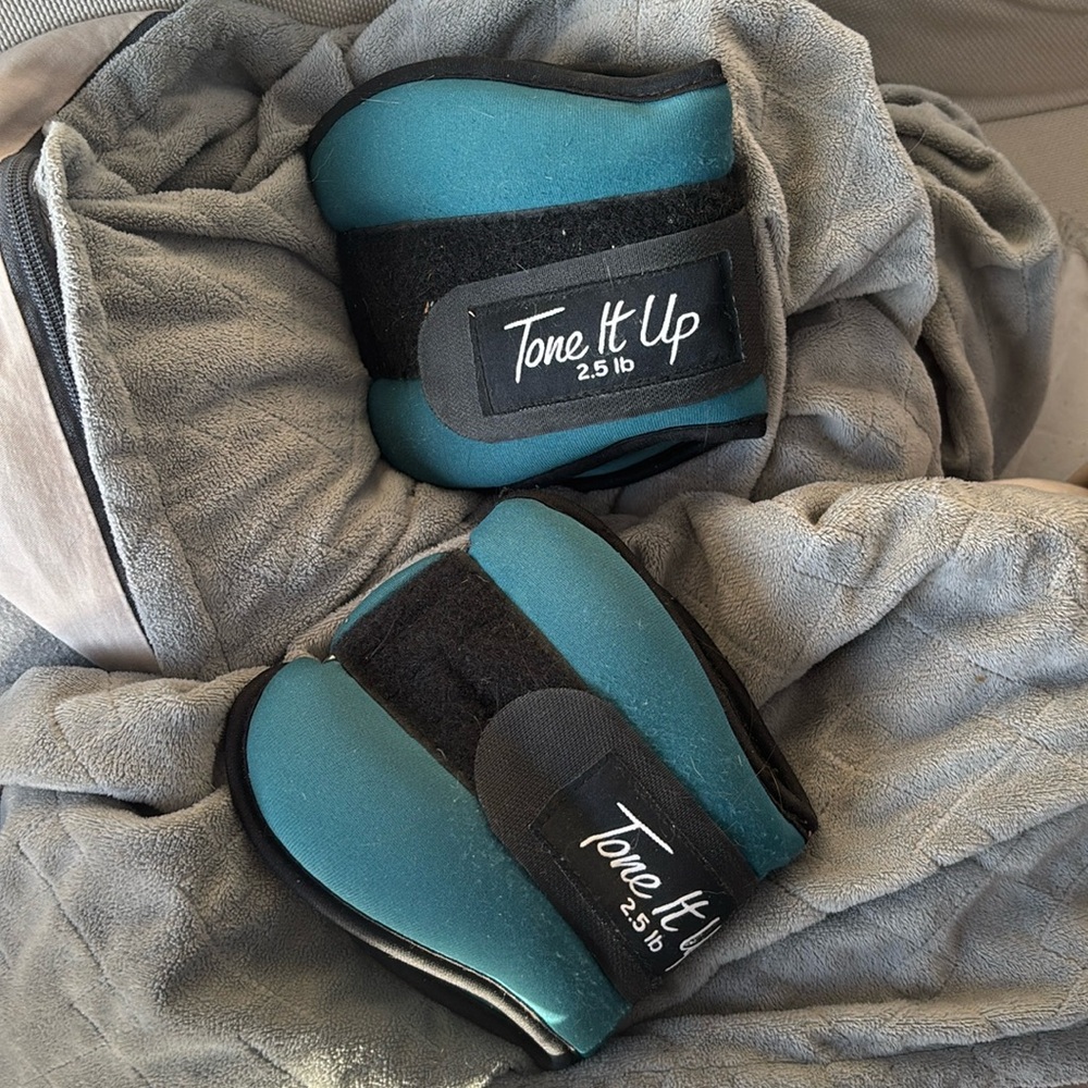 Tone it up ankle weights